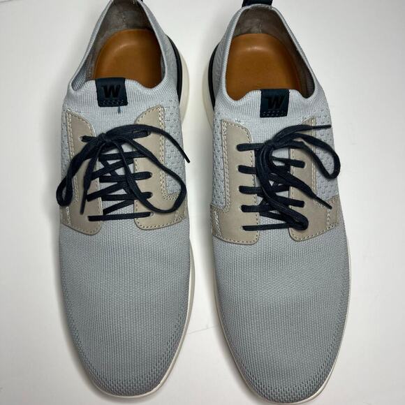 Wolf and Shepherd Swiftknit Lighweight Mesh Shoes Light Gray Size 11 - Picture 4 of 12